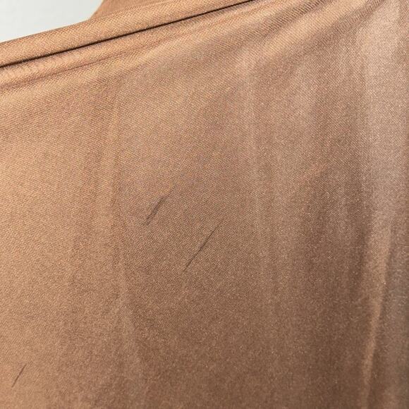 VTG Studio Y Y2K Dress Women's Medium Brown Fairy Tied Waist Braided Straps Boho - Picture 7 of 11